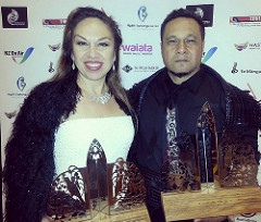 Thank you Waiata Maori Music Awards for a lovely evening....tihei mauri ora!